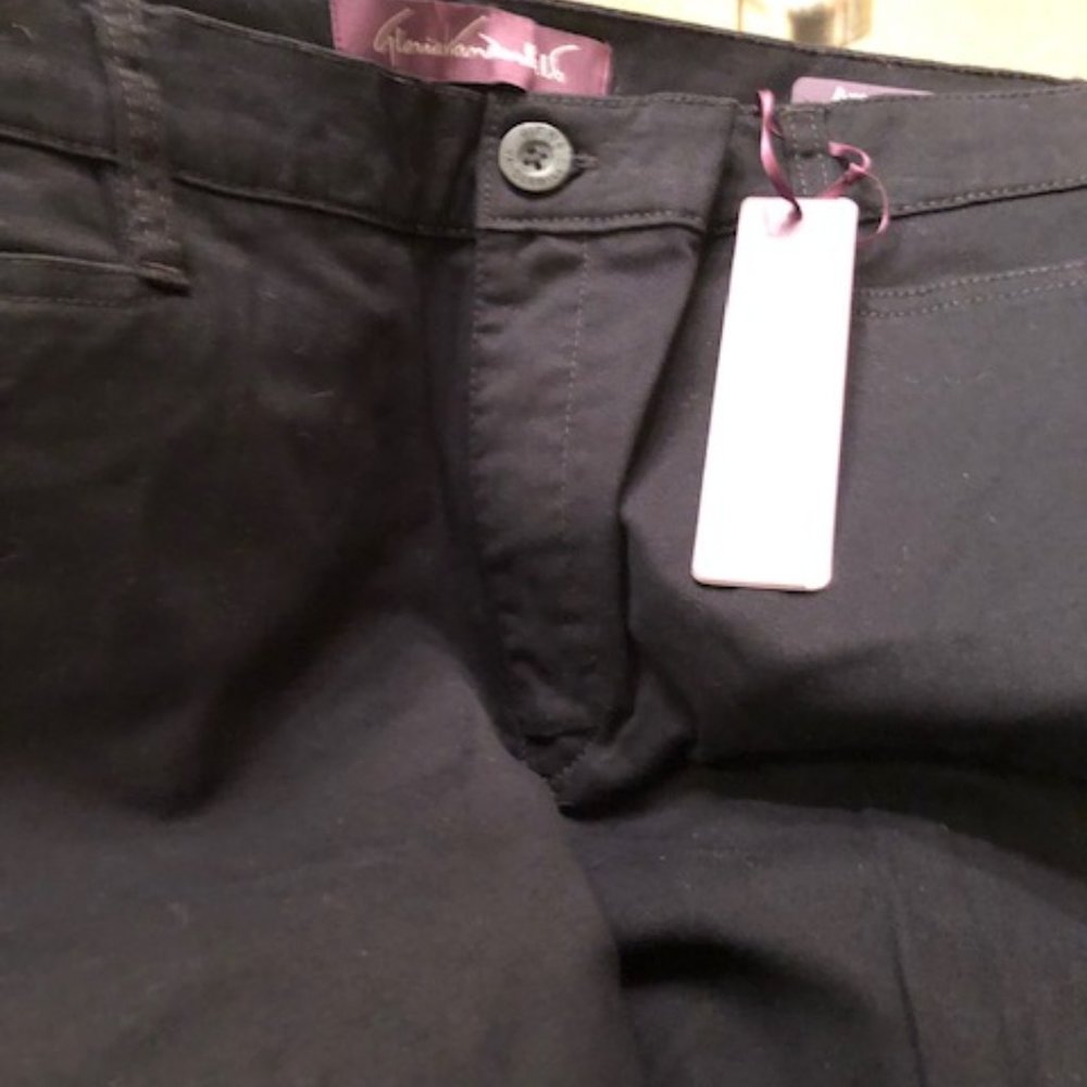 GV Amanda 14 Short Black Twill Trouser NWT